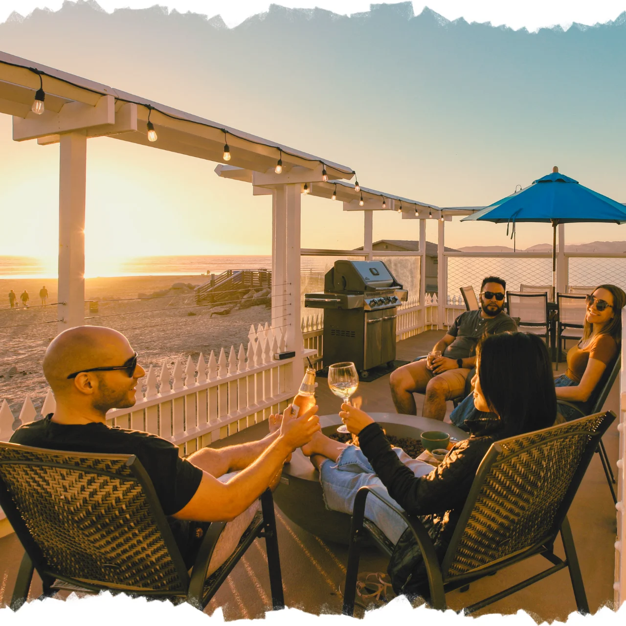The SeaVenture Beach House is a rare vacation rental on Pismo Beach
